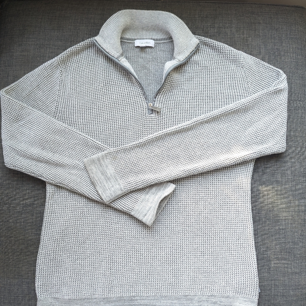 Calvin Klein Gray Men's Sweater